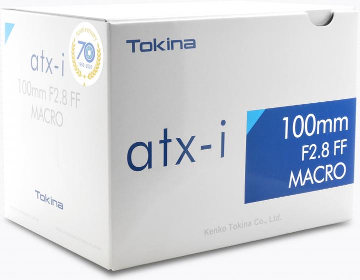 Produktbild Tokina ATX-I 100/2.8 FF Macro NAF (Nikon F, Vollformat)