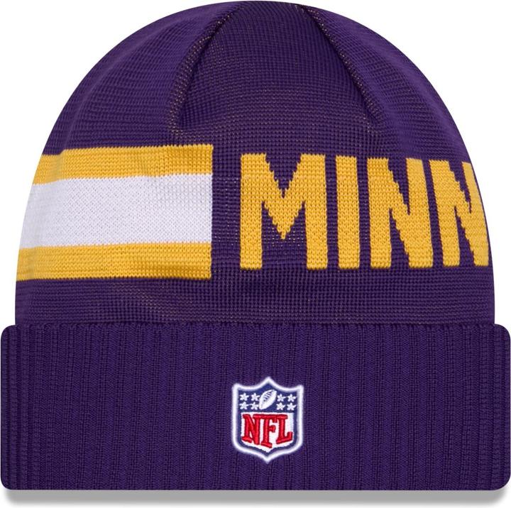 Produktbild New Era NFL Sideline Tech Knit Mütze - Minnesota Vikings