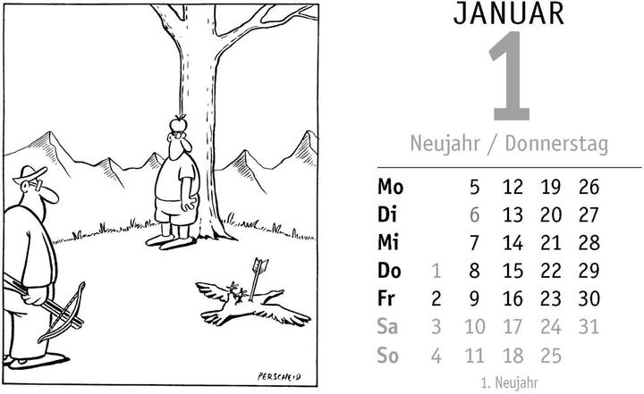 Actual product image 365 gute Perscheid-Tage 2026: Tageskalender (German)