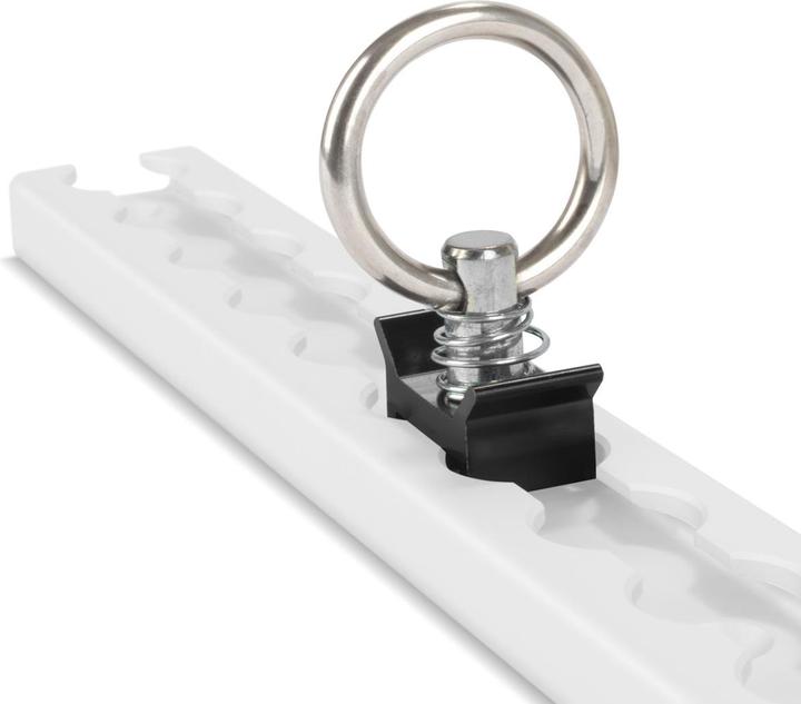 Produktbild Stahlwerk Zurrschienen 2er Set mit Zurrösen 100 cm Airlineschienen aus Aluminium