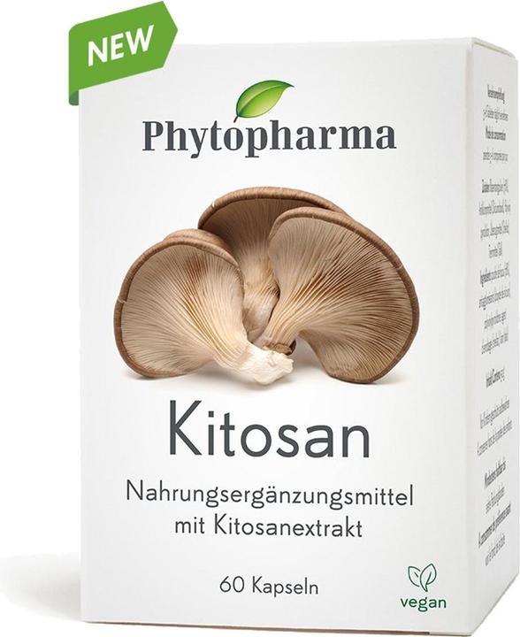 Phytopharma Kitosan Kaps (60 Stück, Kapseln, 55 g)
