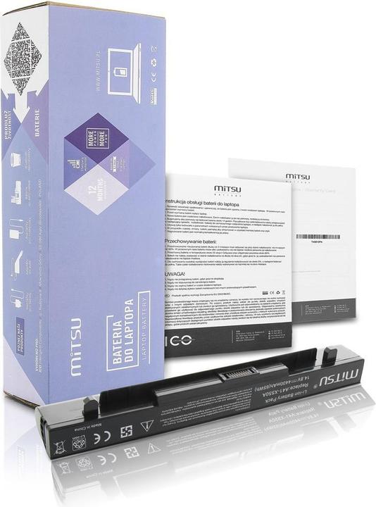 Actual product image Mitsu BATTERY BC/AS-X550H (ASUS 4400 MAH 65 WH) - Battery - Battery - Battery (8 Cells, 4400 mAh)