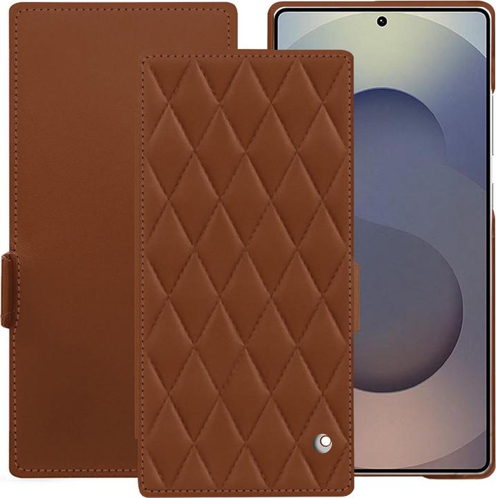 Actual product image Noreve Horizontal leather flap shell (Samsung Galaxy S25 Ultra)