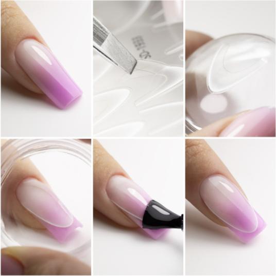Produktbild Nagellack24 Nail Art Sticker Selbstklebend Ombre