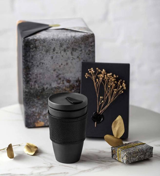 Actual product image Villeroy & Boch Manufacture Rock -GK Coffee To Go mug (300 ml, 1 x)