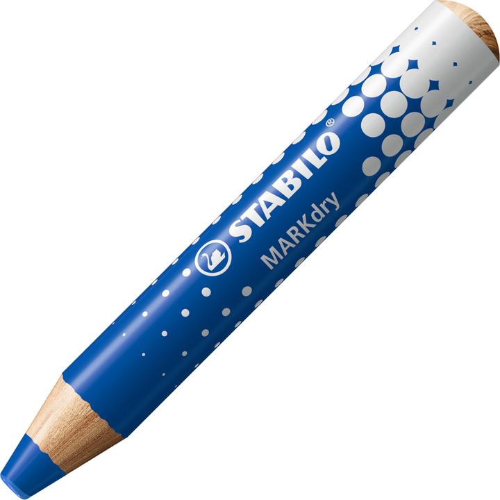 Image du produit STABILO Marqueur pour tableau blanc MARKdry bleu (Bleu, 5 mm, 1 x)