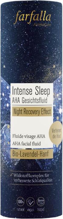 Image du produit Farfalla Intense Sleep AHA Fluide pour le visage (30 ml, Fluide visage)