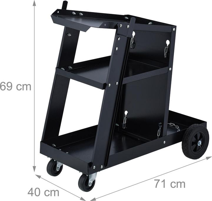 Produktbild Relaxdays Schweisswagen (90 kg)