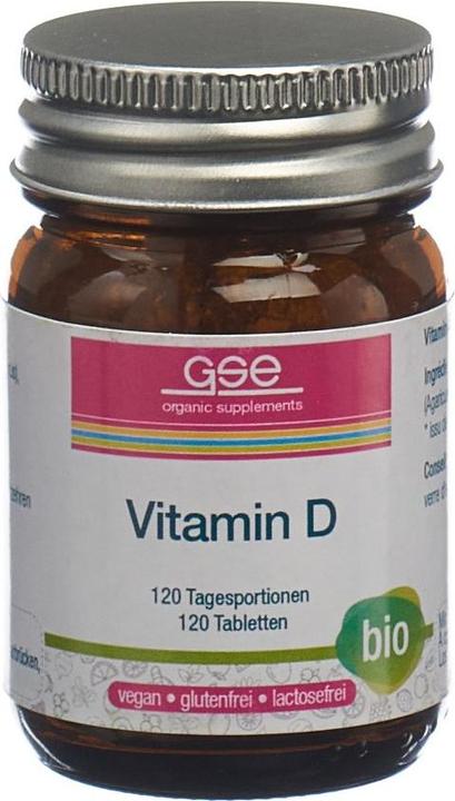 Actual product image GSE Vitamin D Compact Bio Tabl (60 Piece, Pills, 123 g)