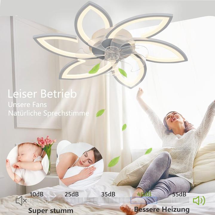 Actual product image Wildcat Deckenventilator mit LED und Fernbedienung, App-Steuerung