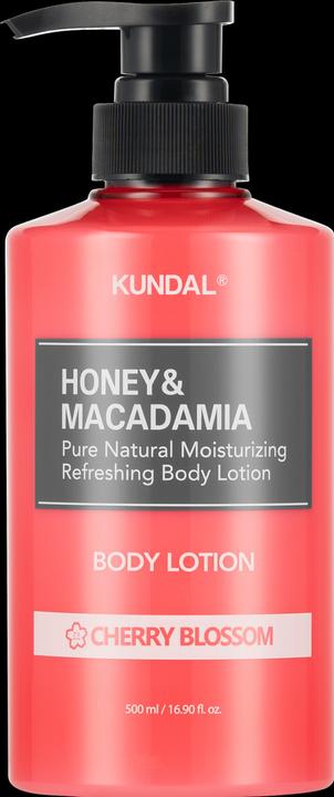 Kundal Honey and Macadamia Pure Body Lotion Cherry Blossom 500ml (Körperlotion, 500 ml)