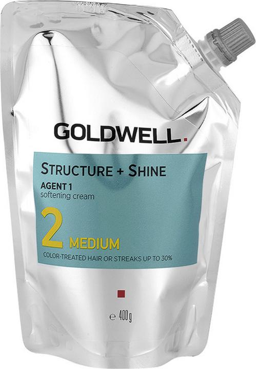 Immagine prodotto Goldwell Struttura + Agente Lucente Lucente 1 Crema Addolcente (Crema per capelli, 400 ml)