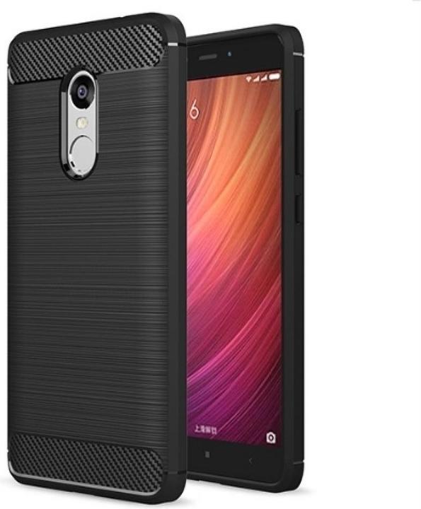 Produktbild Screenguard Xiaomi Redmi Note 3 Pro Hülle Carbon Brushed Soft TPU (Xiaomi Redmi Note 3 Pro)