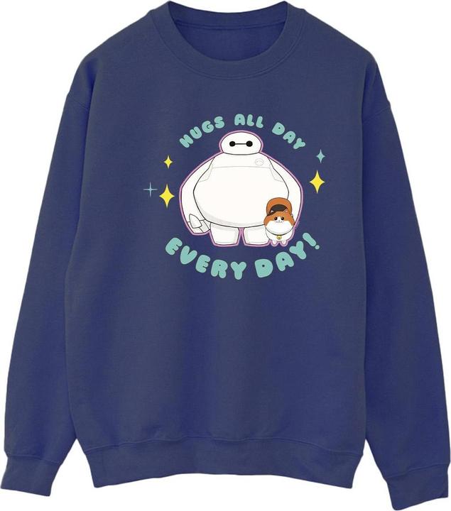 Disney Big Hero 6 Baymax Hugs Everyday Sweatshirt (S)