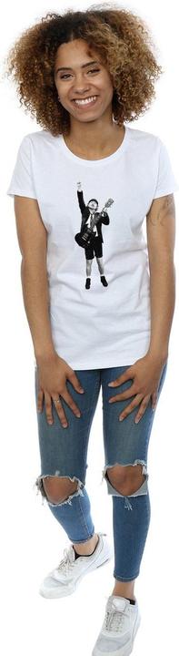 Produktbild AC/DC Angus Young TShirt aus Baumwolle mit Ausschnitt (M)