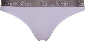 Calvin Klein Damen Thong Tanga, Violett (Eisenkrautlila), S (S, Einzelpack)
