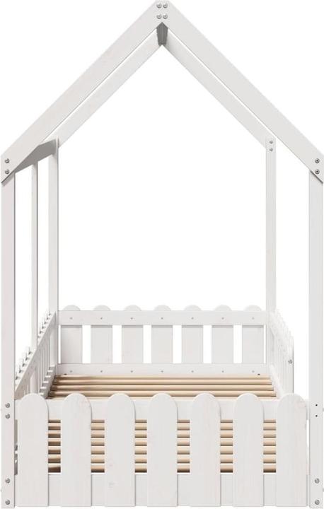 Produktbild VidaXL Kinderbett Hausbett Kiefer (70 x 140 cm)