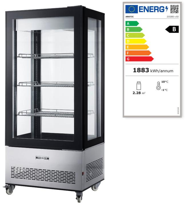 Image du produit Hendi Vitrine réfrigérée 400 l 230V 495W (400 l)
