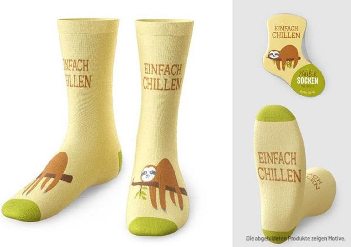 La Vida Zaubersocken Gr.36-40 Faultier Zoo (36 - 40)