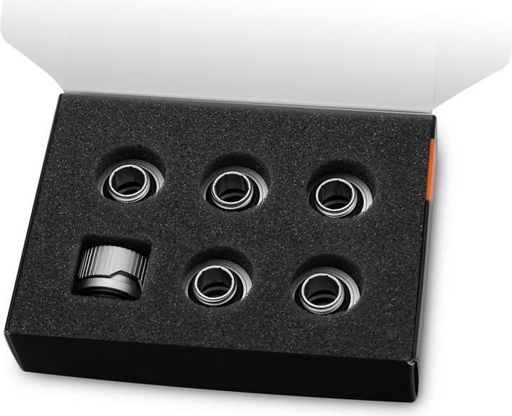 Image du produit EKWB EK Quantum Torque HTC 14 - paquet de 6, titane satiné