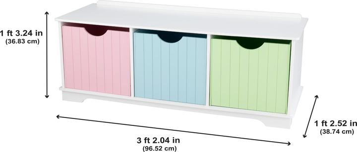 Actual product image KidKraft Nantucket Bench