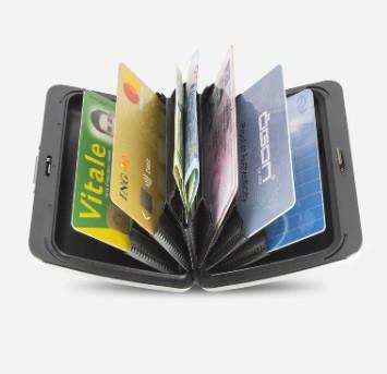 Actual product image Ögon Credit Card Case V2 Print Astral