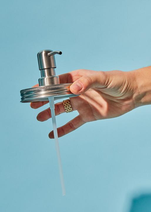 Produktbild KoRo Seifenspender Aufsatz für Ball Mason Jar 86 mm