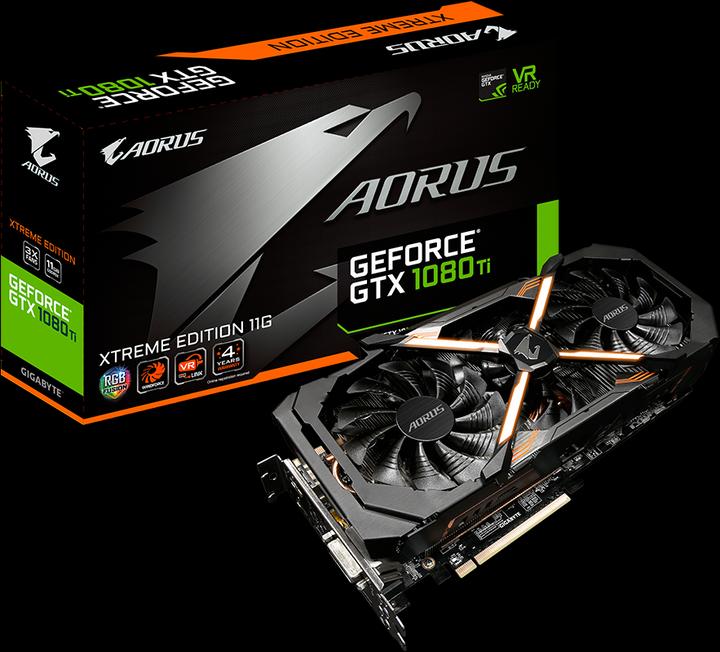 Image du produit Gigabyte GeForce GTX 1080 Ti Aorus Xtreme Edition (11 Go)