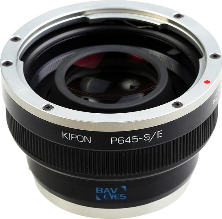 Actual product image Kipon Adapter for Pentax 645 to Sony E (x0.7)