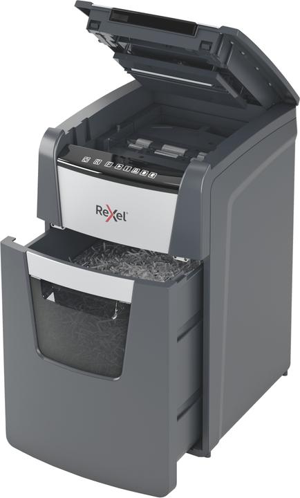 Produktbild Rexel Aktenvernichter Optimum AutoFeed+ 150M Mikroschnitt 2 x 15 mm 44 l Blattanzahl (max.): 150 Sicher (Microschnitt)