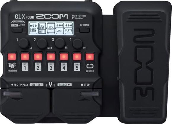 Image du produit Zoom G1X FOUR/M (EU/UK) Pédale multi-effets pour guitare