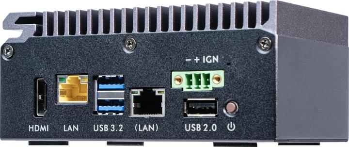 Actual product image Shuttle Barebone SPCEL03 Intel Atom x6413E 1xSODIMM max 32GB DDR4 2x2.5G LAN (Intel Atom x6413E)