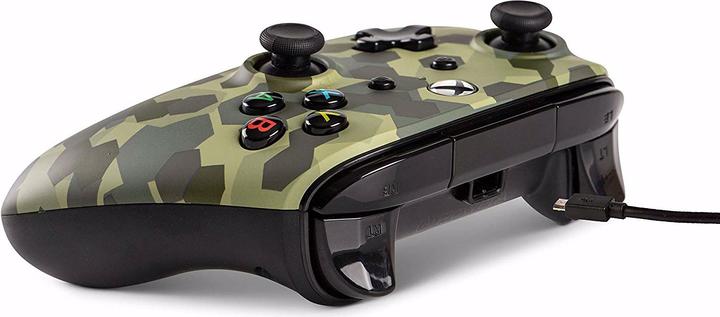 Image du produit PowerA Contrôleur filaire amélioré Deep Jungle Camo (Xbox Series X, Xbox One S, Xbox Series S, Xbox One X)