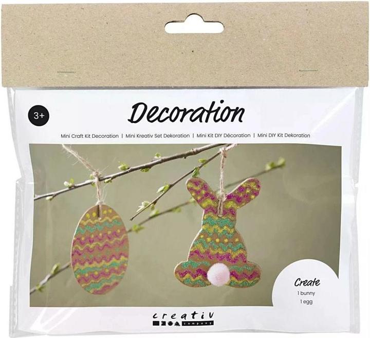 Creativ Company Bastelset Ei und Hase