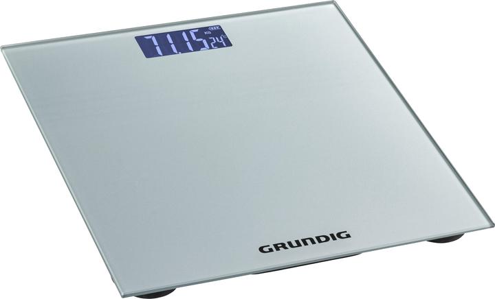 Image du produit Grundig Échelle du corps argent 28x28x2,2cm (180 kg)