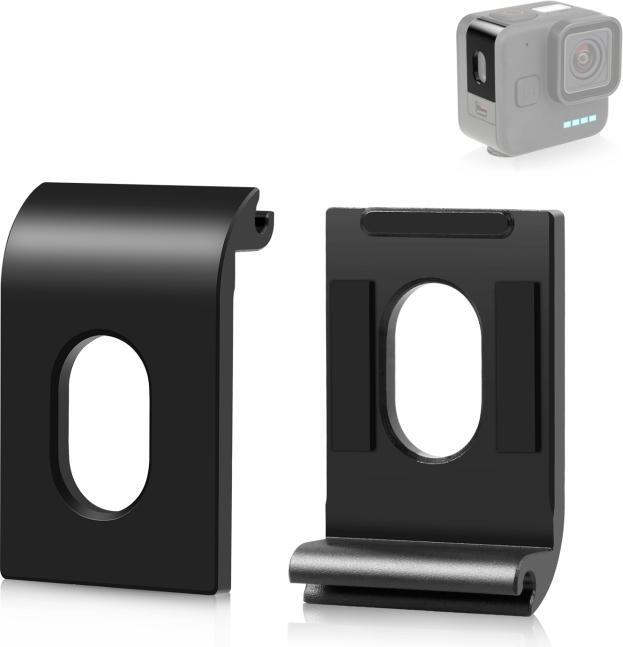 Actual product image Puluz GoPro Hero 11 Black Mini Aluminium Battery Cover with Charging Port