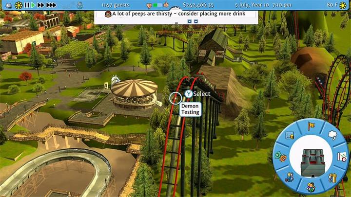 Produktbild Frontier RollerCoaster Tycoon 3 SWITCH UK Complete Edition Limited Run (Switch)