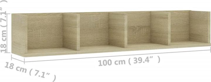 Image du produit VidaXL Hillier (100 x 18 x 18 cm)