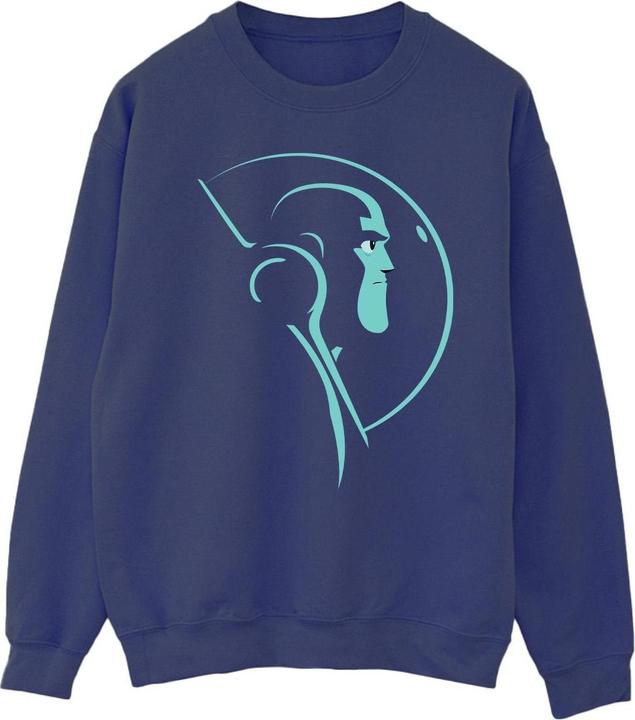 Disney Lightyear Space Helmet Stare Sweatshirt (L)