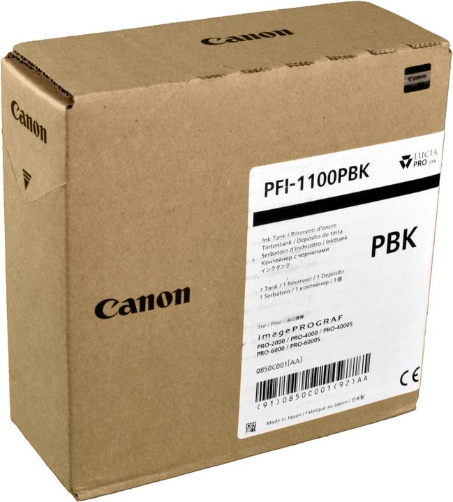 Actual product image Canon Pfi-1100bk (FC)