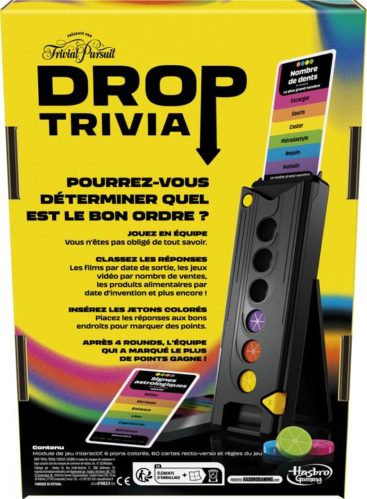 Produktbild Hasbro Gaming Trivial Pursuit Drop or flop, f (Französisch)
