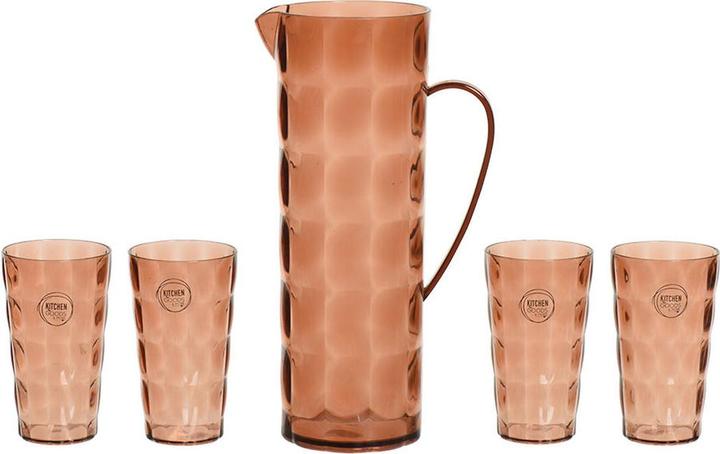 Produktbild EDM Set mit Krug und Gläsern 869702 Wiederverwerteter (5 Stücke) (1.70 l, 5 x)