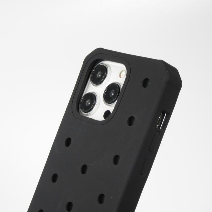 Image du produit PhoneLook Coque Case épais en silicone avec des trous pour les stickers à fixer (Apple iPhone 14 Pro)