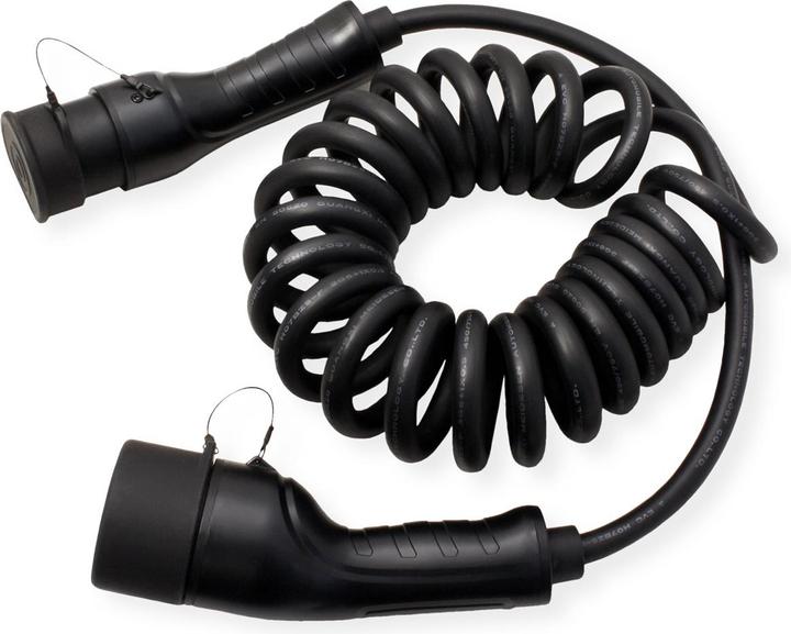 Produktbild Roline E-Auto Ladekabel (Typ 2, 7.40 kW, 32 A, 5 m)