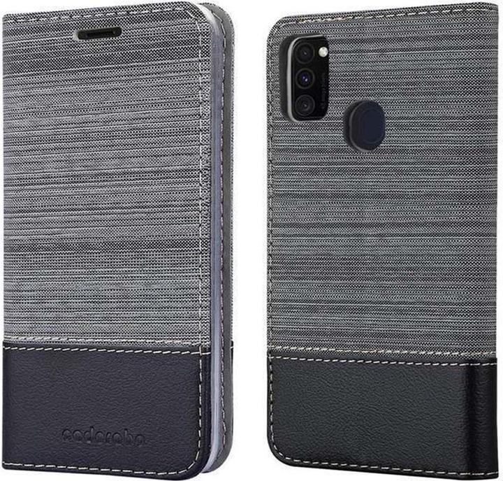 Produktbild Cadorabo Book Jeans Optik Cover (Samsung Galaxy M30s)
