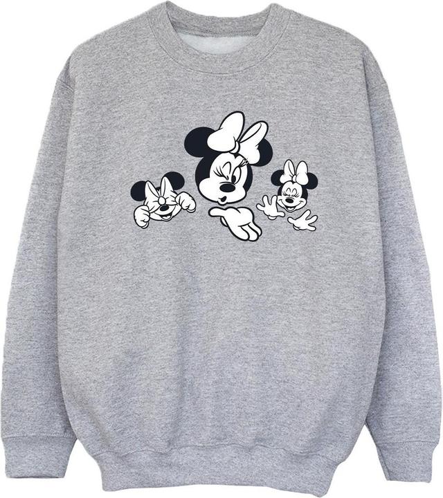 Disney Minnie Mouse Three Faces Sweatshirt Mädchen