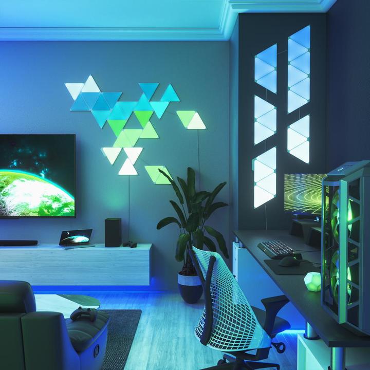 Actual product image Nanoleaf Shapes Triangles Smarter Kit 15 (80 lm)