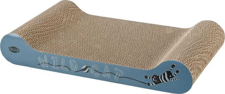 Trixie Kratzpappe Wild Cat (1 cm, Orange, Blau, Beige)