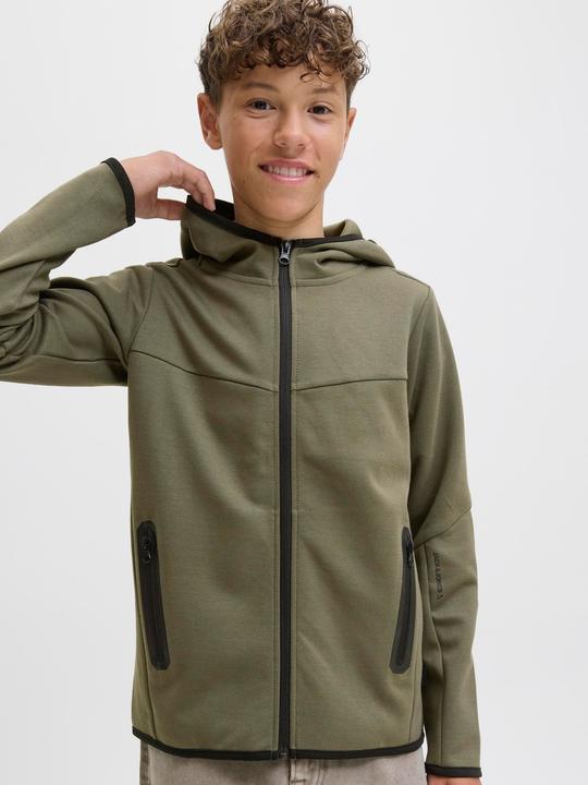 Actual product image Jack & Jones Jcofusion Sweat Zip Hood Noos Jnr (176)