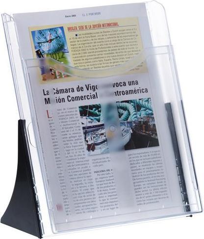 Productafbeelding Archivo 2000 Folderstandaard 6101 CS TP PS (polystyreen) Transparant (A4 portret)